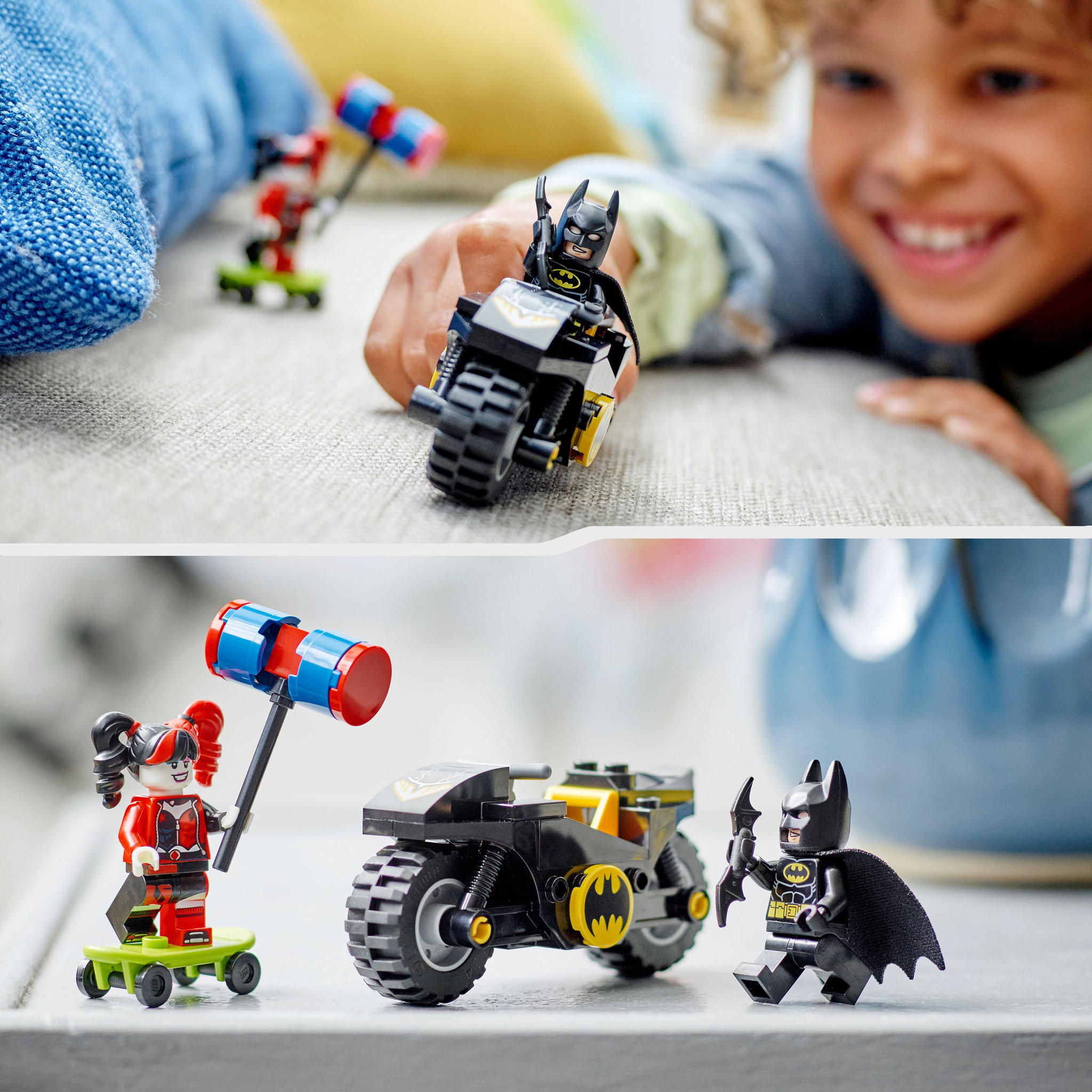 Voir la diapositive 7 : LEGO DC Comics Super Heroes 76200 Batman vs Harley Queen
