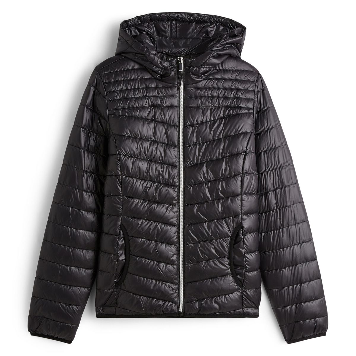 INEXTENSO Doudoune légère avec capuche noir femme