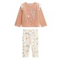 Voir la diapositive 1 : Petit Béguin Pyjama enfant 2 pièces en velours Matcha