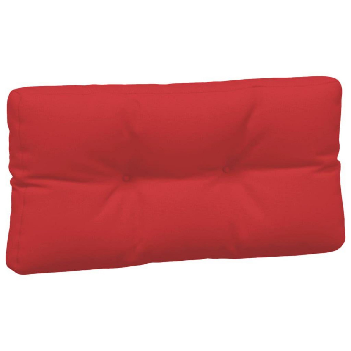 VIDAXL Coussins de palette lot de 7 rouge tissu
