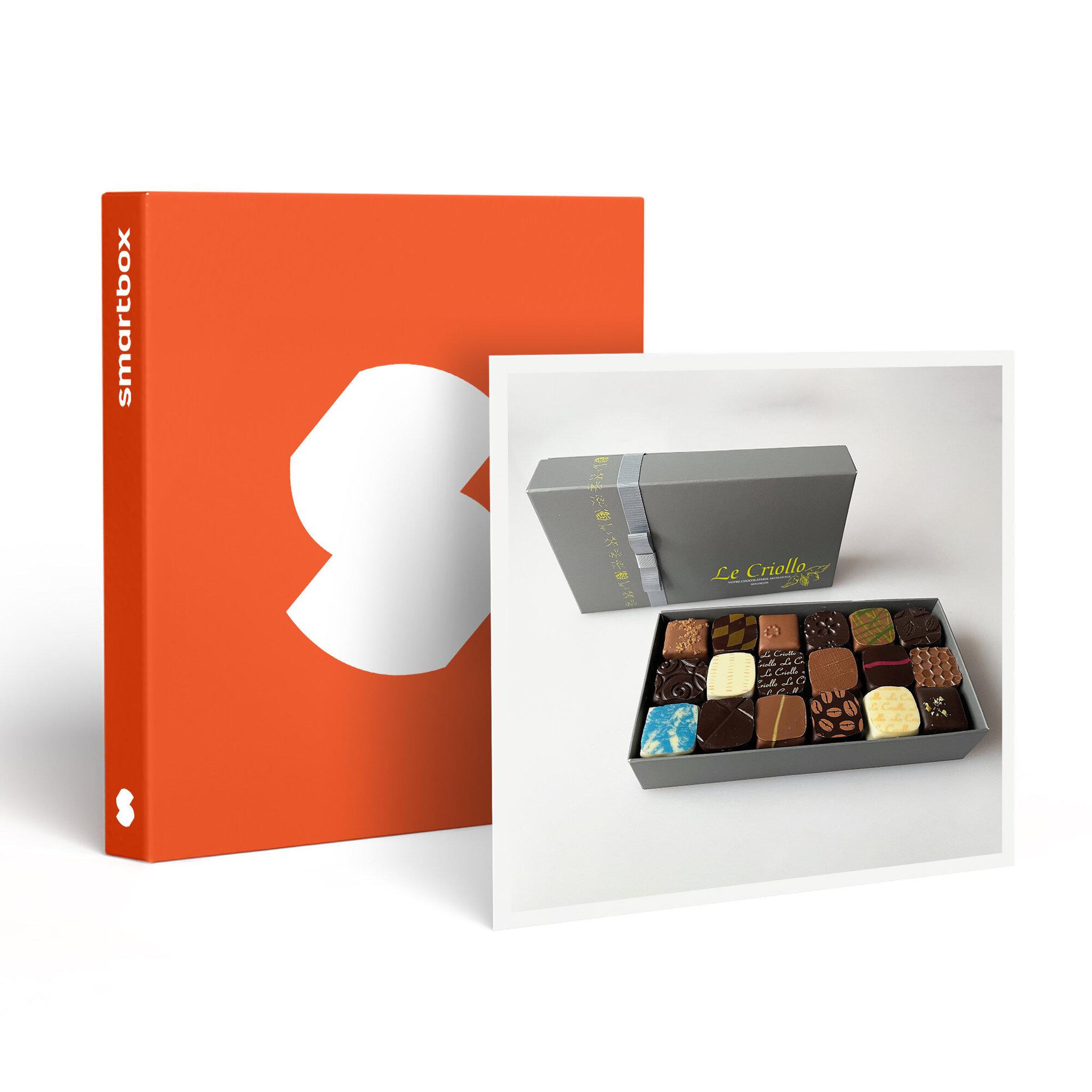 Smartbox Assortiment tradition de 36 chocolats à savourer chez soi - coffret cadeau gastronomie