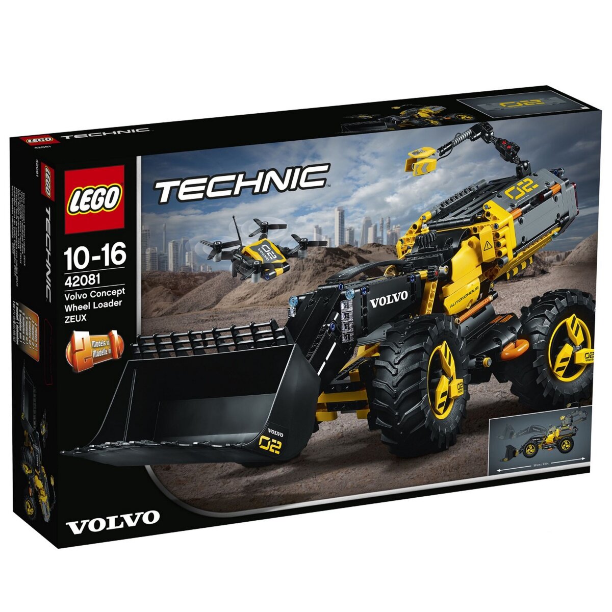 LEGO Technic 42081 - Le tractopelle Volvo Concept Zeus 