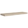 Voir la diapositive 3 : VIDAXL Etageres murales flottantes 2 pcs chene 90x23,5x3,8 cm MDF