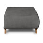 Voir la diapositive 1 : BEST MOBILIER Cristal - pouf modulable - 95 cm - en velours texturé