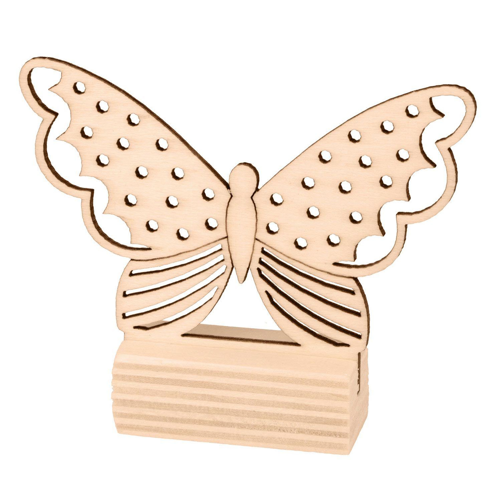 Voir la diapositive 4 : Artemio Marques place en bois papillons