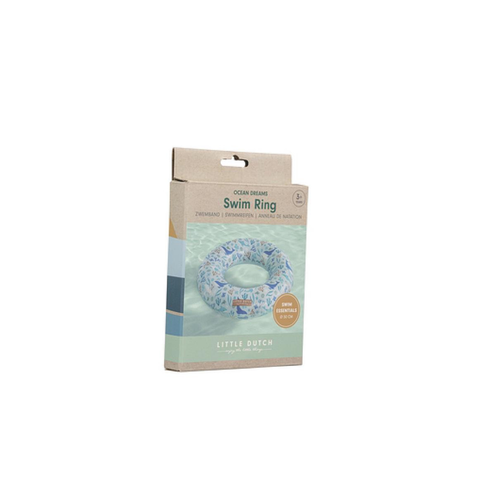 Voir la diapositive 3 : LITTLE DUTCH Bouee ronde - Ocean Dreams Blue 50 cm