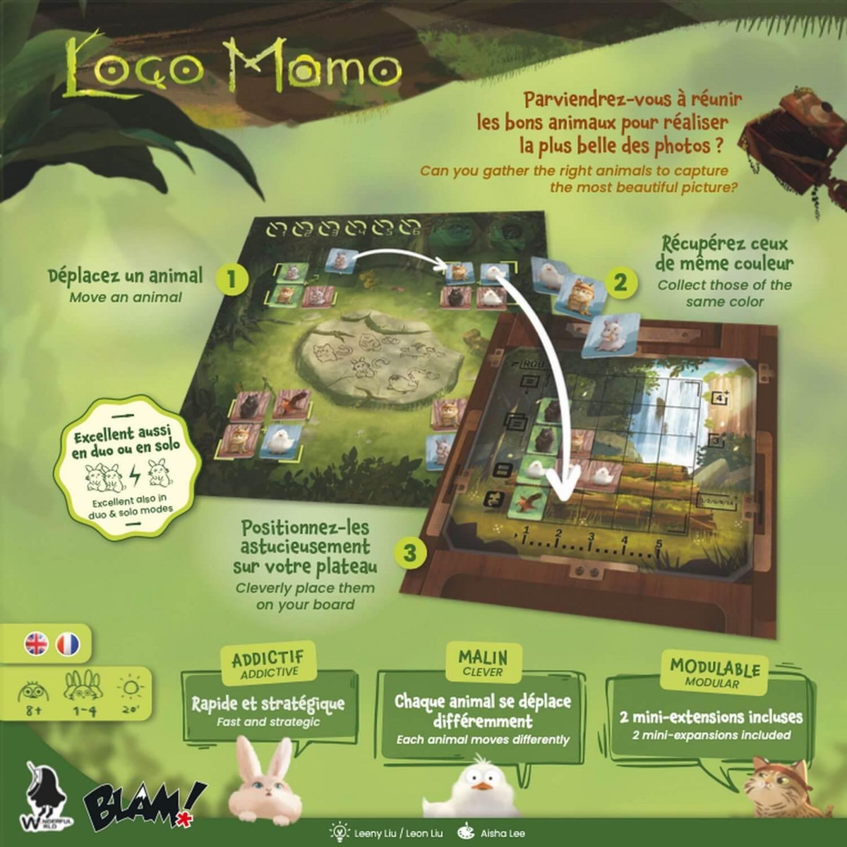 Blackrock Editions Jeu de stratégie : Loco Momo