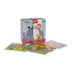 Apli Agipa Jeu de gommettes Boite metal Elephant