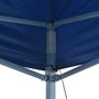 Voir la diapositive 4 : VIDAXL Tente de reception pliable professionnelle 3x4 m Acier Bleu