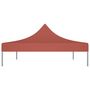 Voir la diapositive 4 : VIDAXL Toit de tente de reception 4,5x3 m Terre cuite 270 g/m^2