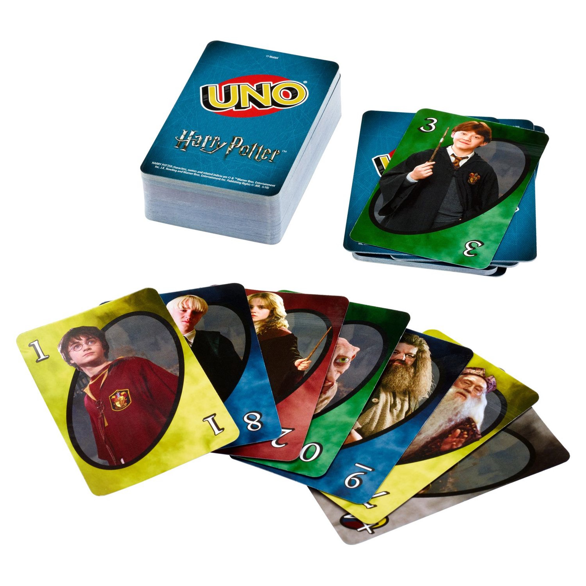Voir la diapositive 3 : MATTEL Jeu UNO Harry Potter