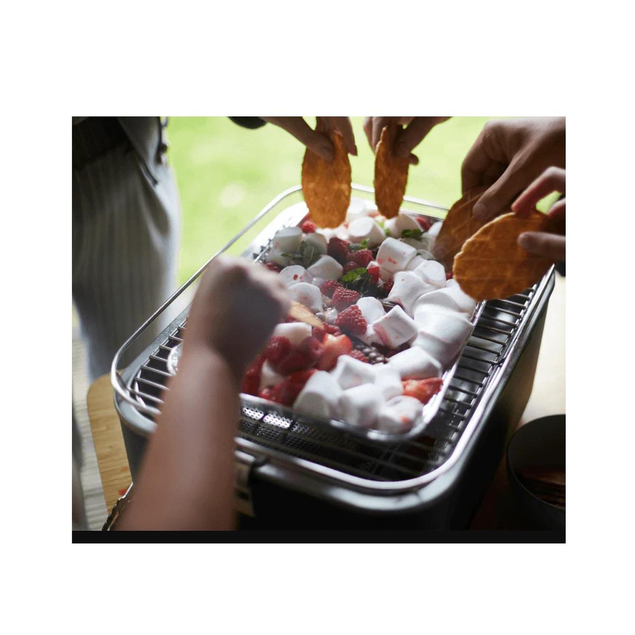 Voir la diapositive 5 : BARBECOOK Barbecue à charbon portable 38.5 x 28.5 gris - carlourbangrey