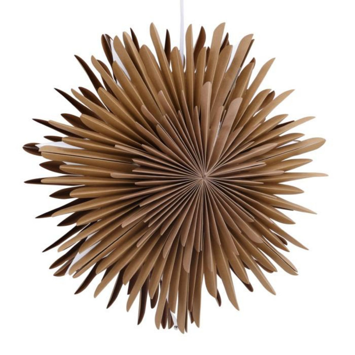 Paris Prix Lampe Suspension Design  Selen  35cm Marron Clair