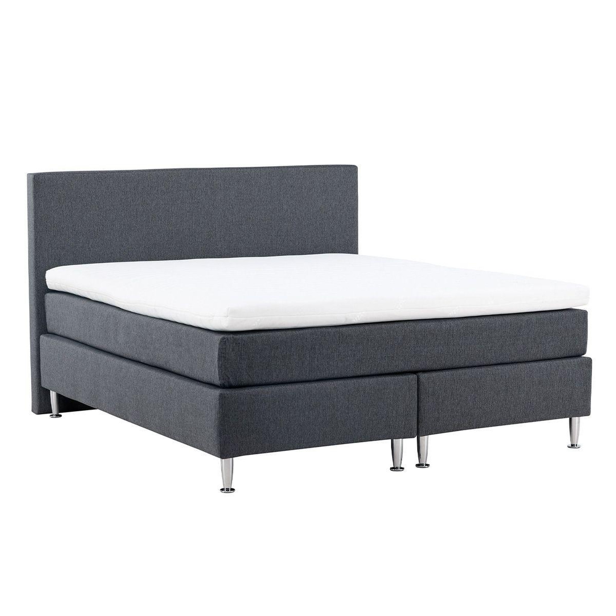 Paris Prix Lit adulte design  toledo  180x200cm gris foncé
