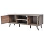 Voir la diapositive 2 : VIDAXL Meuble TV 120x40x45 cm Gris