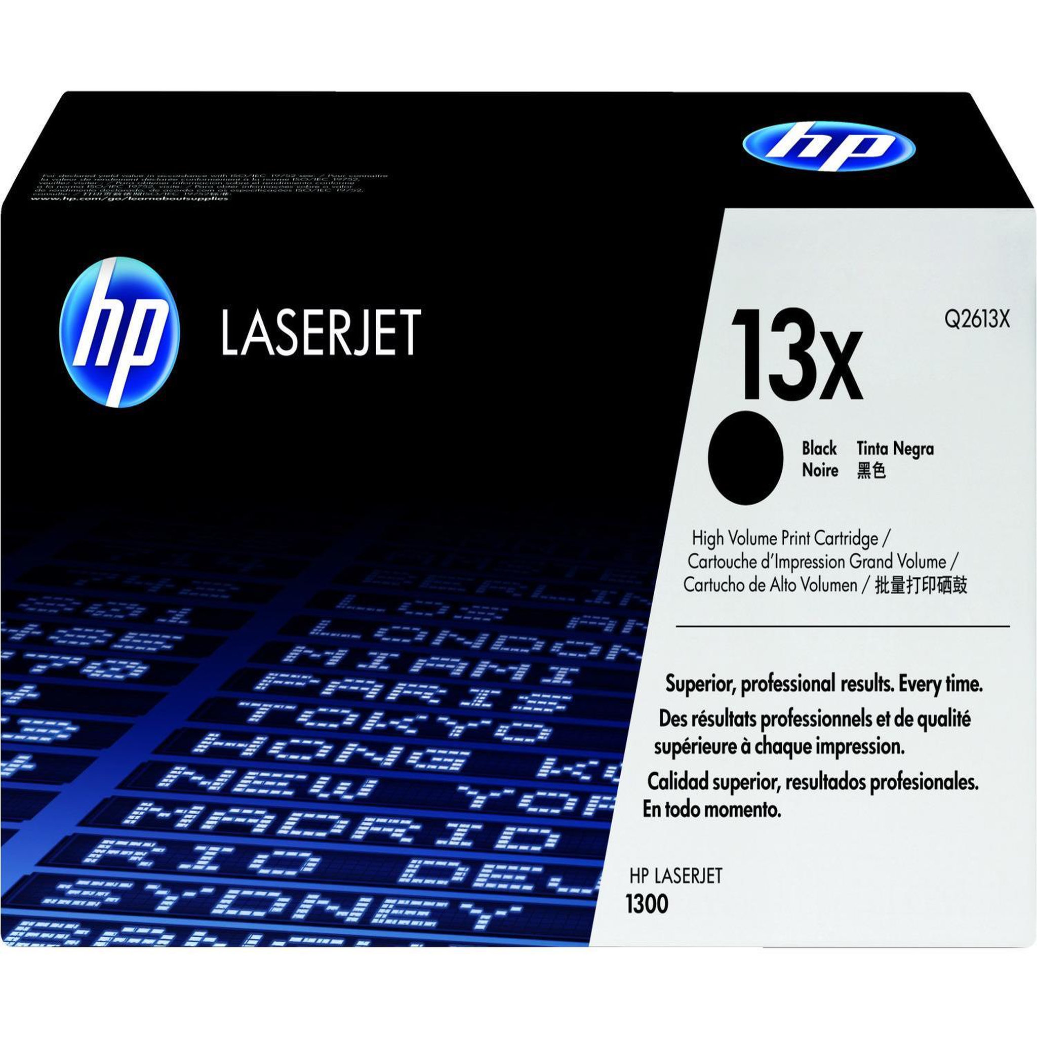 Voir la diapositive 3 : HP HP Cartridge No 13X HP13X HP 13X Black Schwarz (Q2613X)