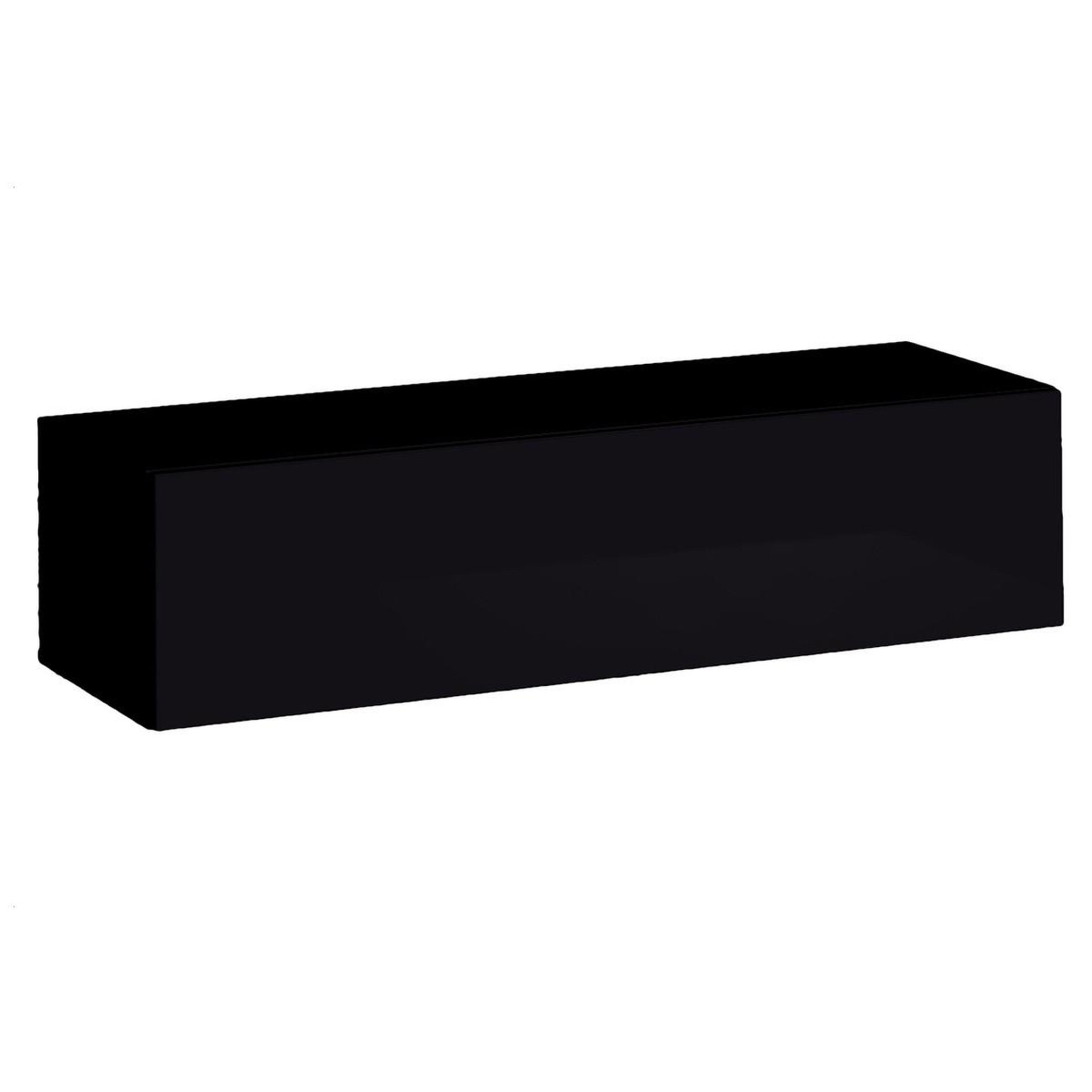Paris Prix Banc tv mural design  switch  120cm noir