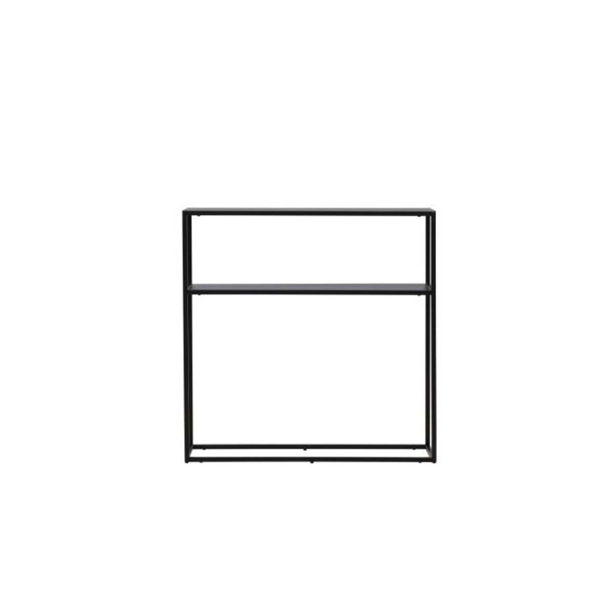 Paris Prix Console Design en Métal  Georgetown  80cm Noir