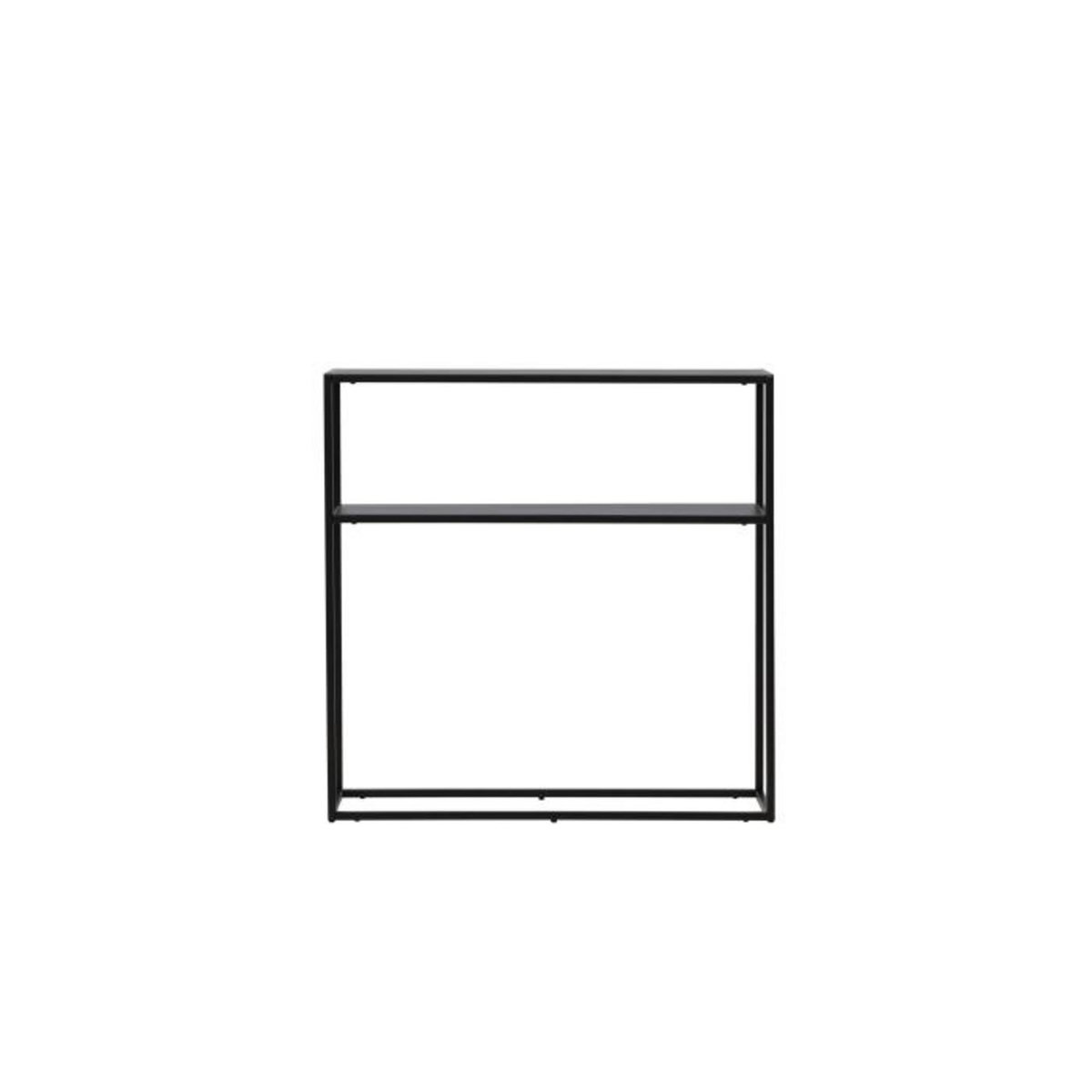 Paris Prix Console Design en Métal  Georgetown  80cm Noir