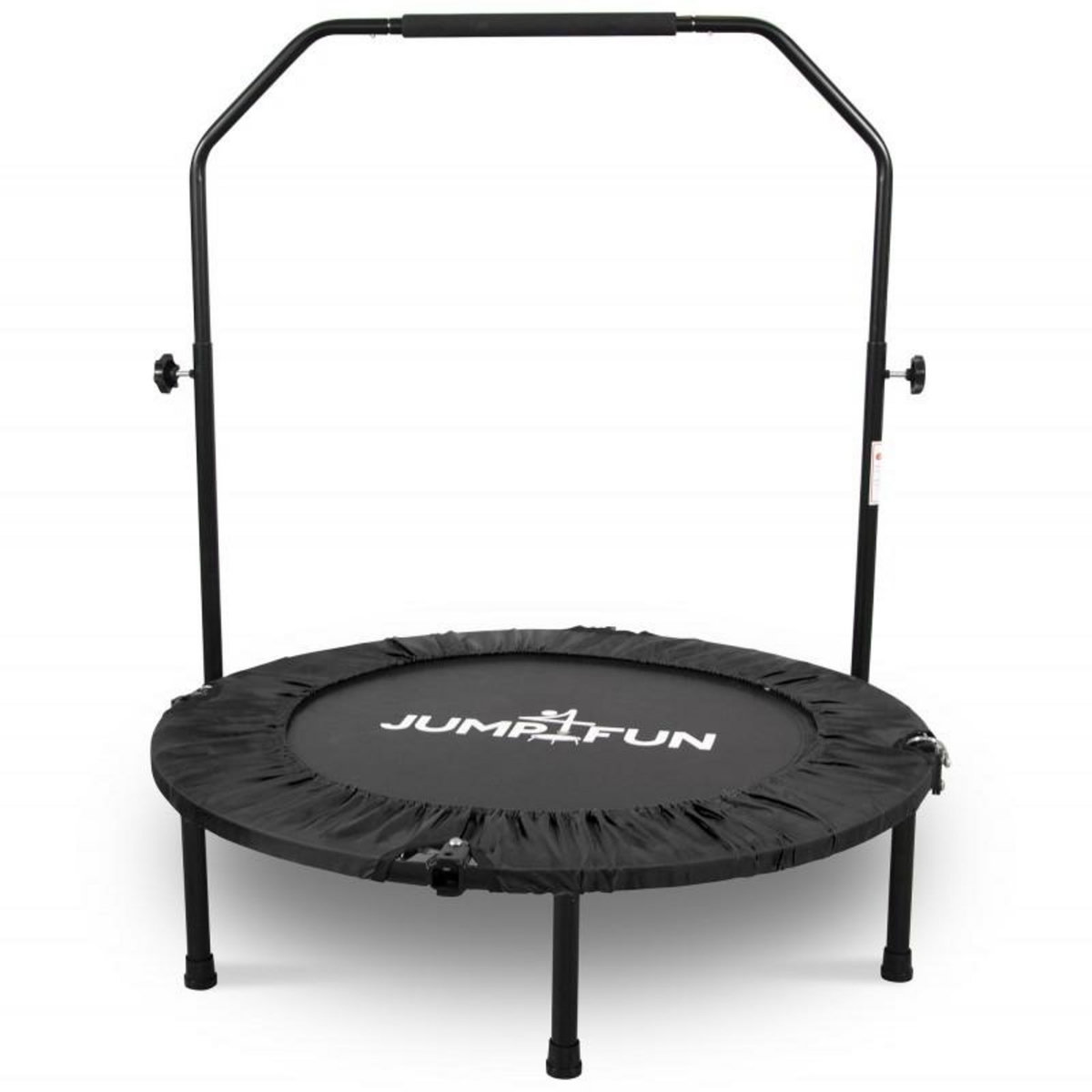 Mini Trampoline Fitness Jump4fun Pliable – Double Barre, 92 Cm, Pour Se Bouger à La Maison