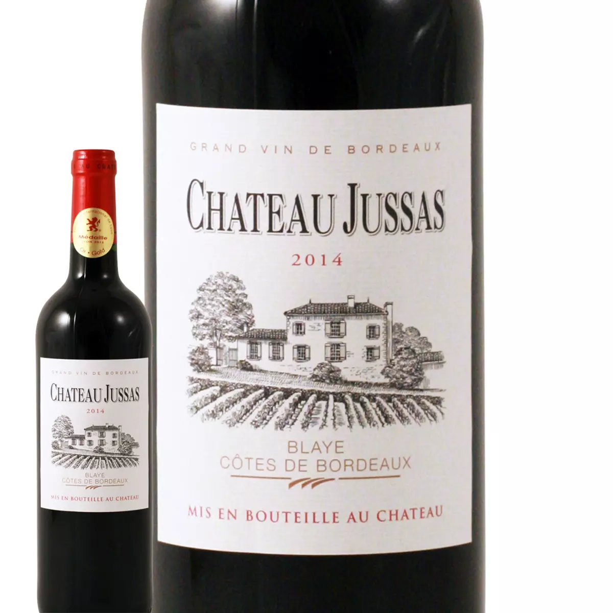 Château Jussas Blaye Côtes de Bordeaux Rouge 2014