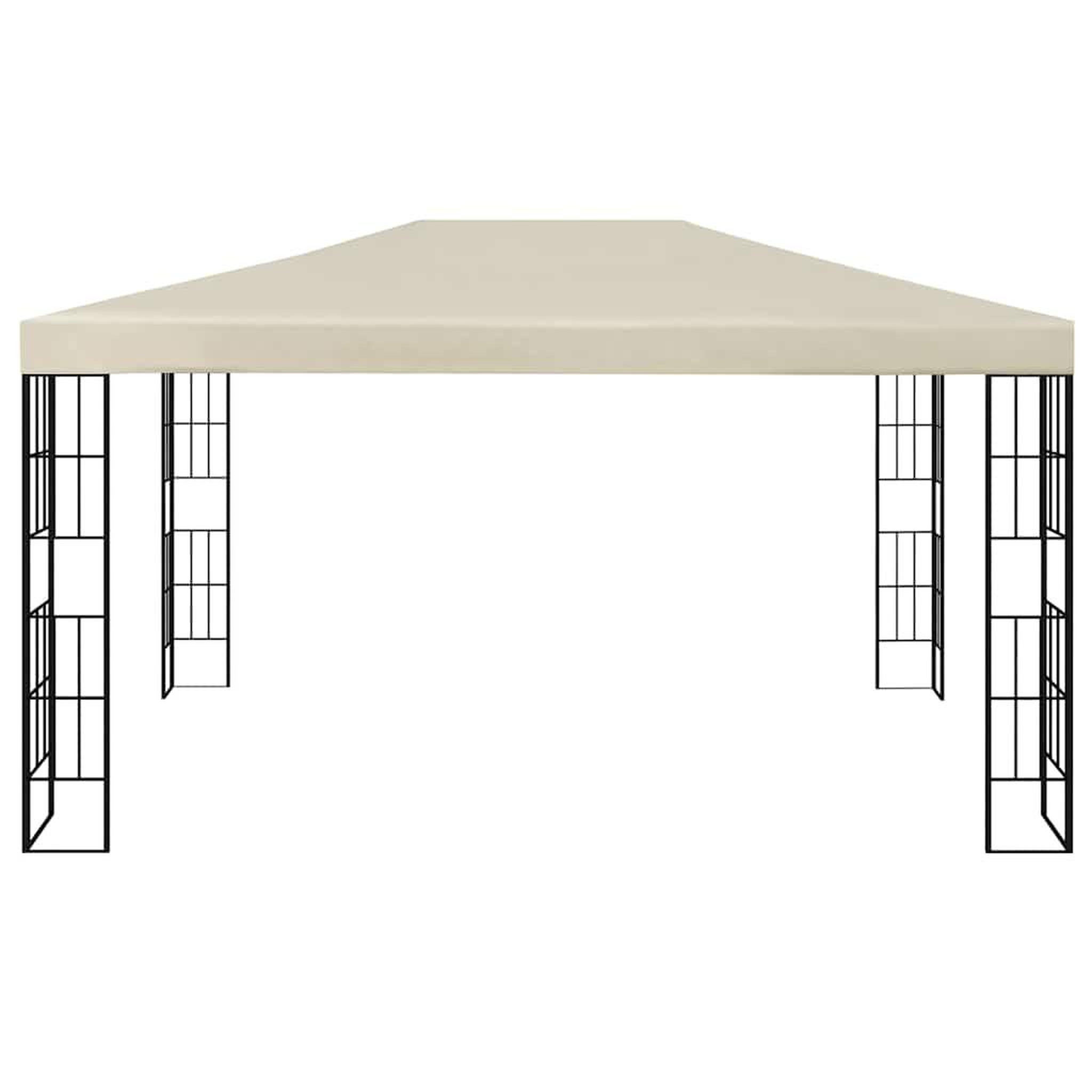 Voir la diapositive 2 : VIDAXL Tonnelle 3x4 m creme