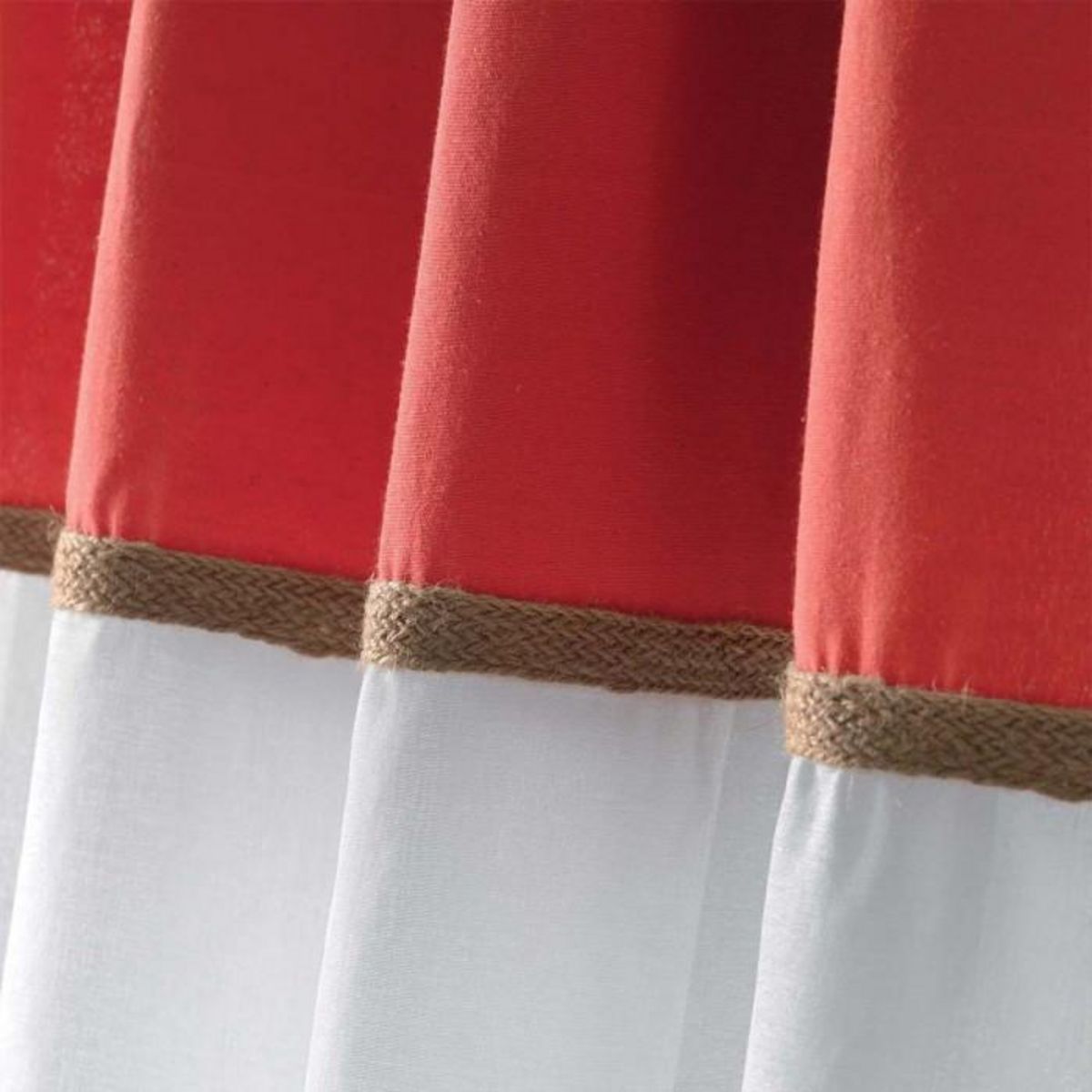 Paris Prix Rideau Voilage à Œillets  Kelonia  140x240cm Orange