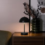 Voir la diapositive 4 : Paris Prix Lampe de Table Rechargeable  Lucia  25cm Noir