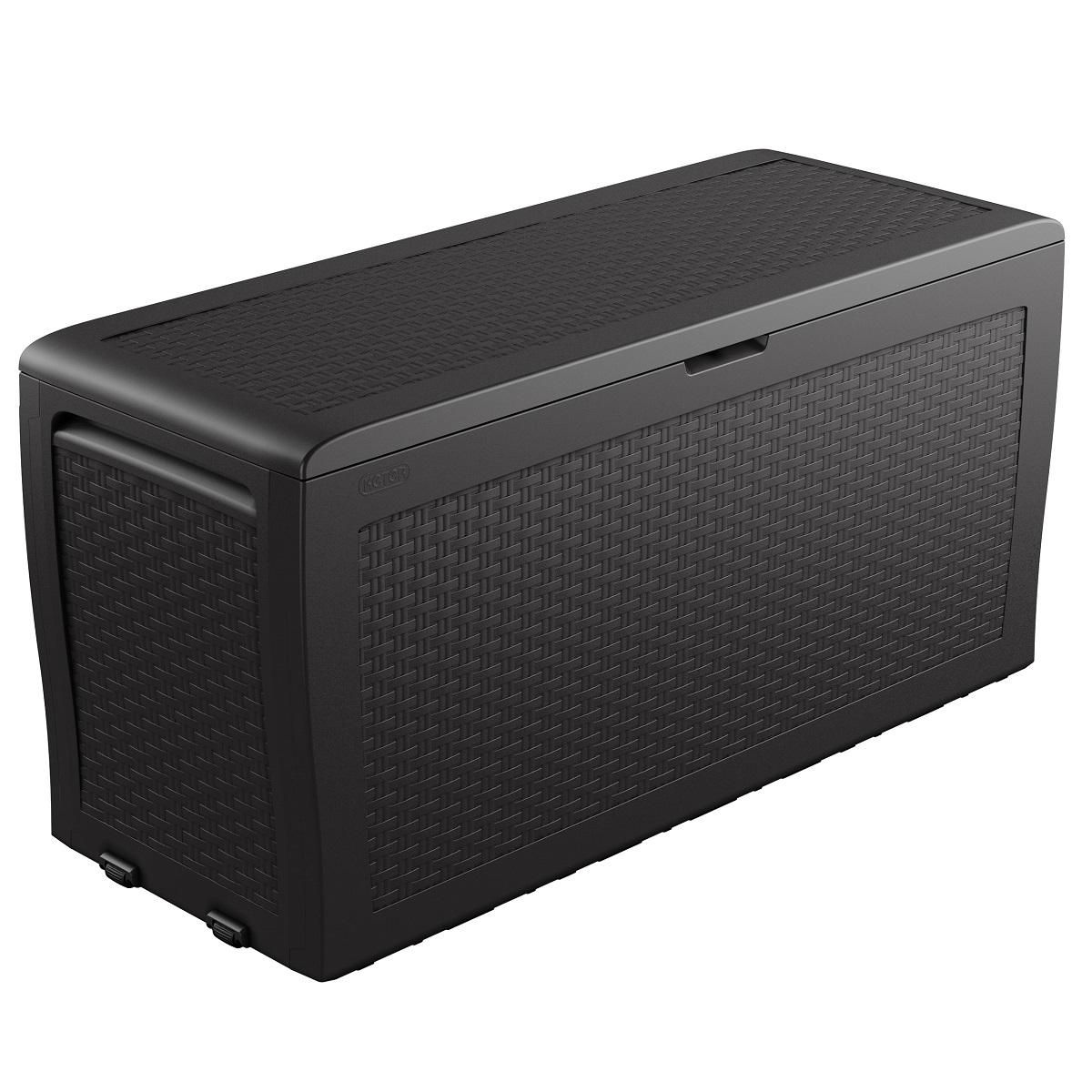 KETER Coffre de jardin en résine Samoa 270L Gris