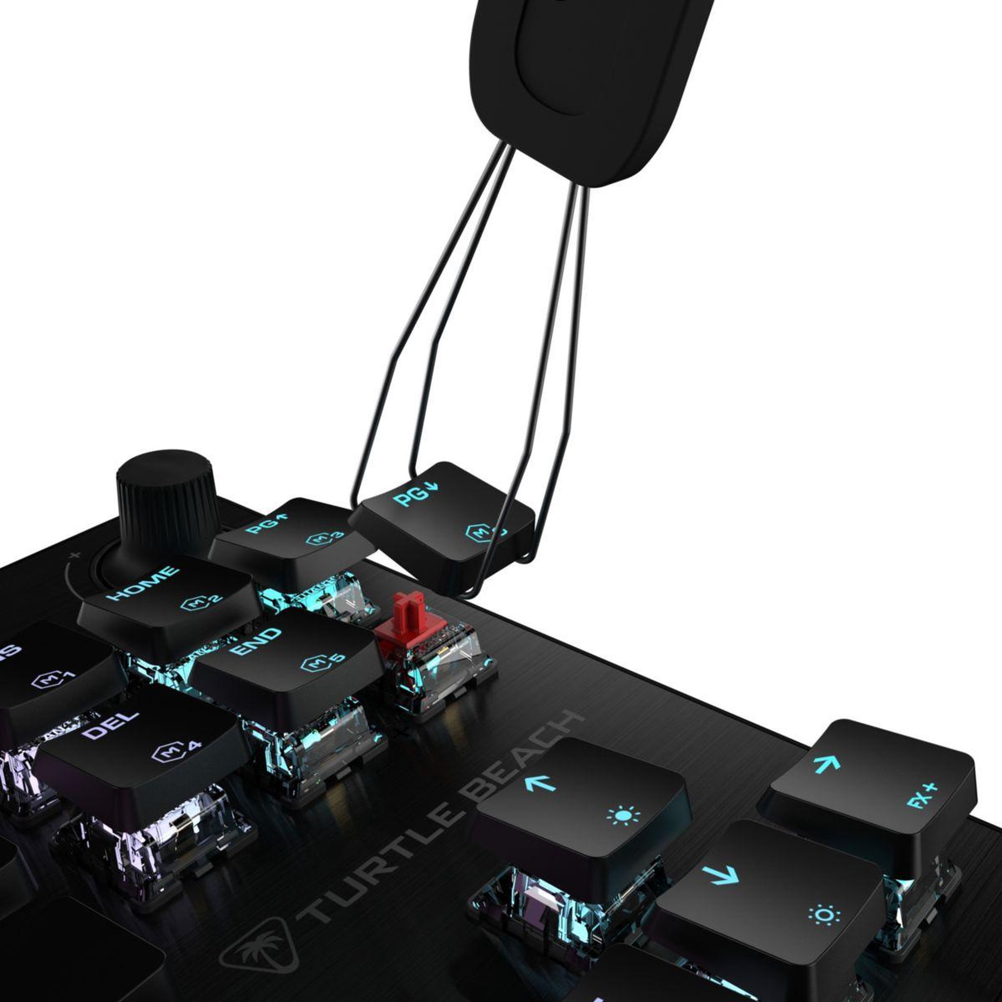 Voir la diapositive 4 : Turtle Beach Clavier gamer vulcan ii tkl noir