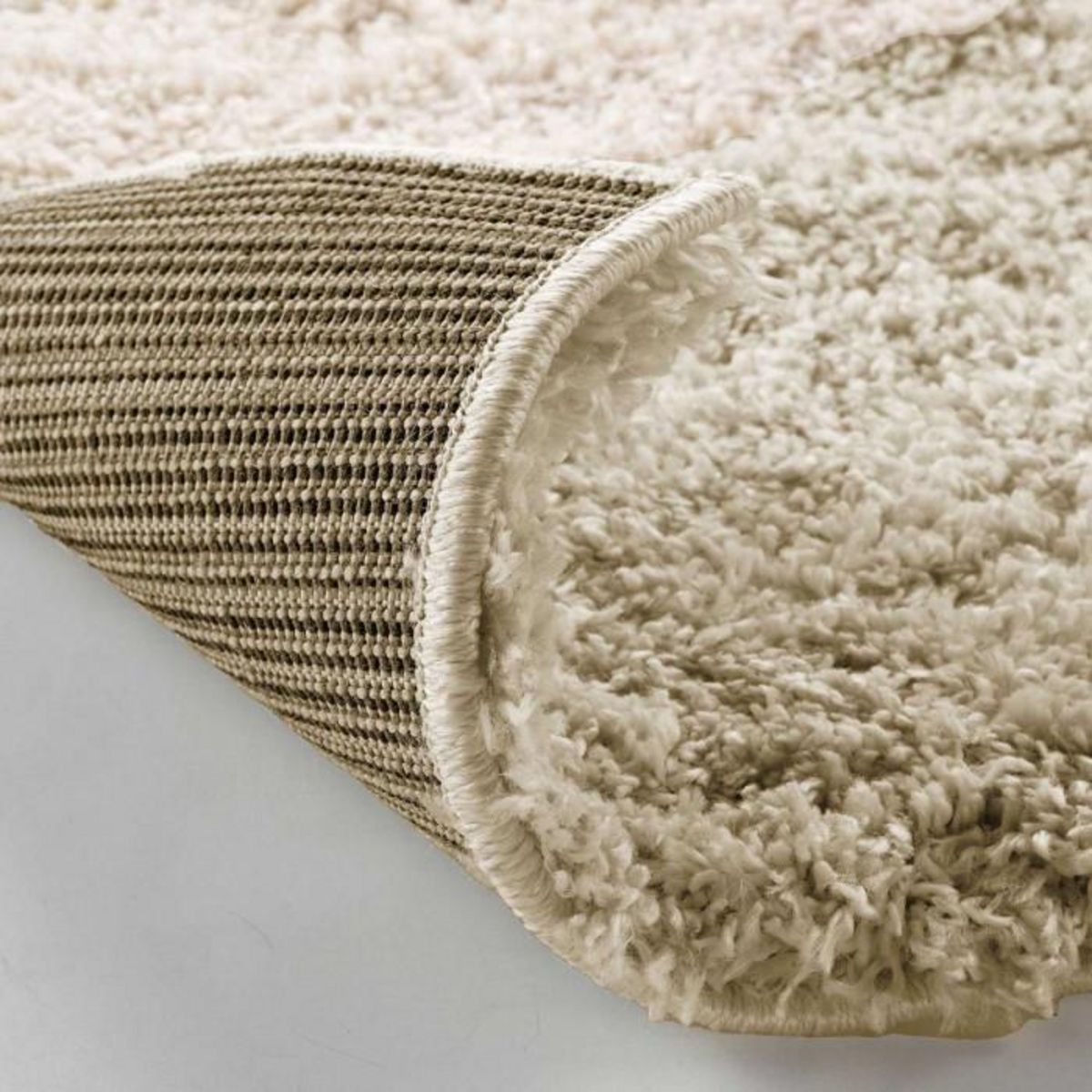 Paris Prix Tapis Shaggy Uni  Tango  160x230cm Taupe