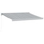 Voir la diapositive 2 : VIDAXL Auvent retractable anthracite et blanc 3,5x2,5m tissu/aluminium