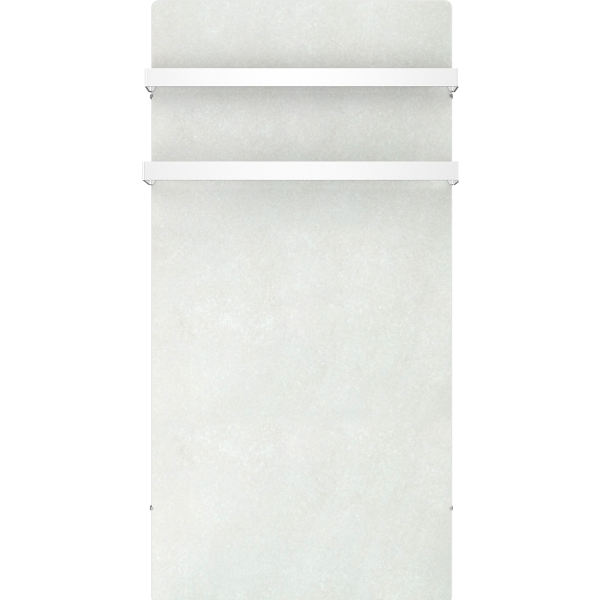 MAZDA Sèche-serviettes électrique 1000W pierre naturelle Dual Kherr - Sable Blanc 2.0