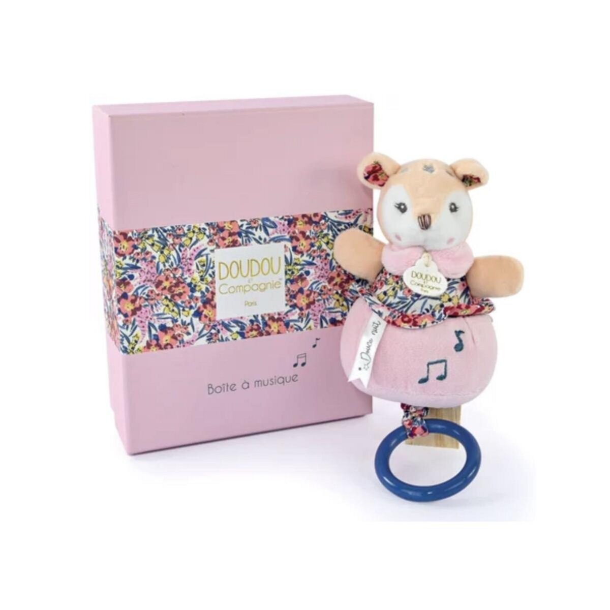 DOUDOU ET COMPAGNIE Doudou BOHAIME BOITE A MUSIQUE - FAON