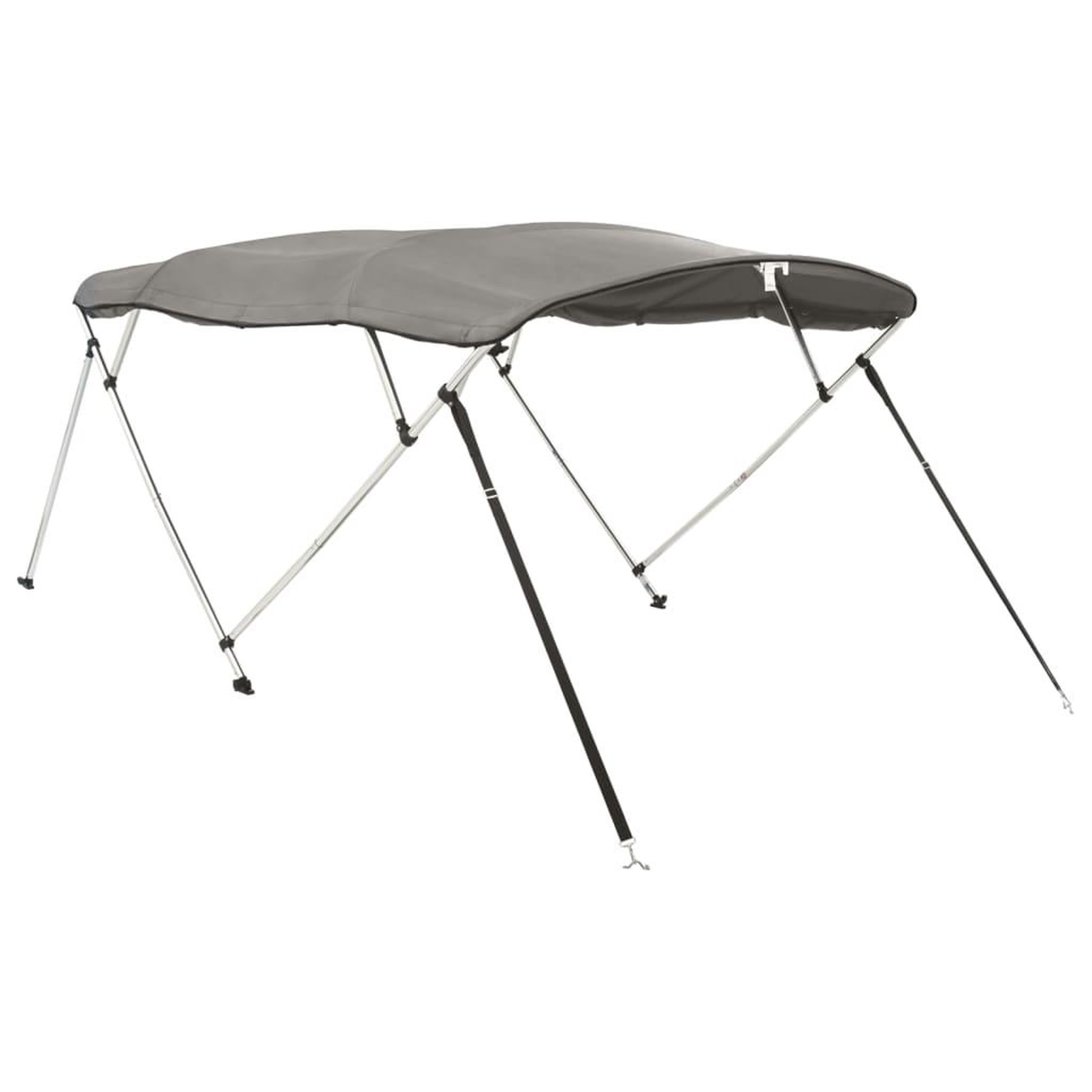 Voir la diapositive 3 : VIDAXL Toit bimini a 4 arceaux parois laterales 243x(200-213)x137 cm