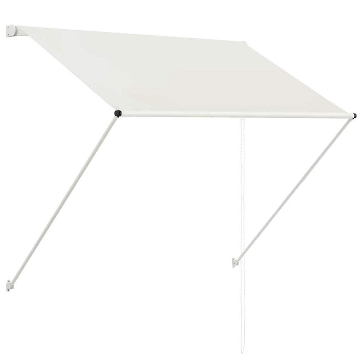 VIDAXL Auvent retractable 100x150 cm Creme