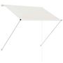 Voir la diapositive 2 : VIDAXL Auvent retractable 100x150 cm Creme