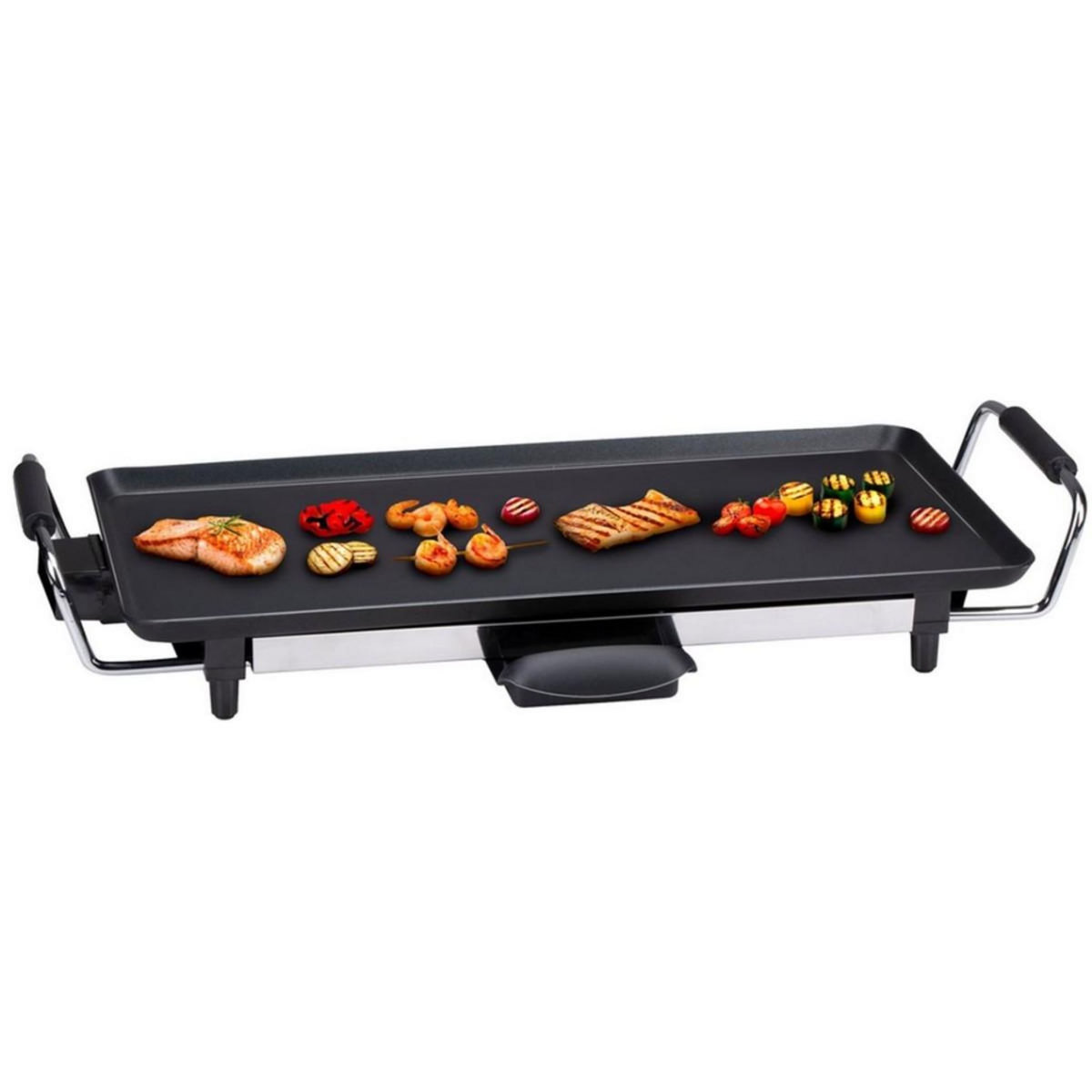 Alpina Plancha Grill Teppanyaki 2000W cuisson 70 x 23cm anti-adhésive ALPINA