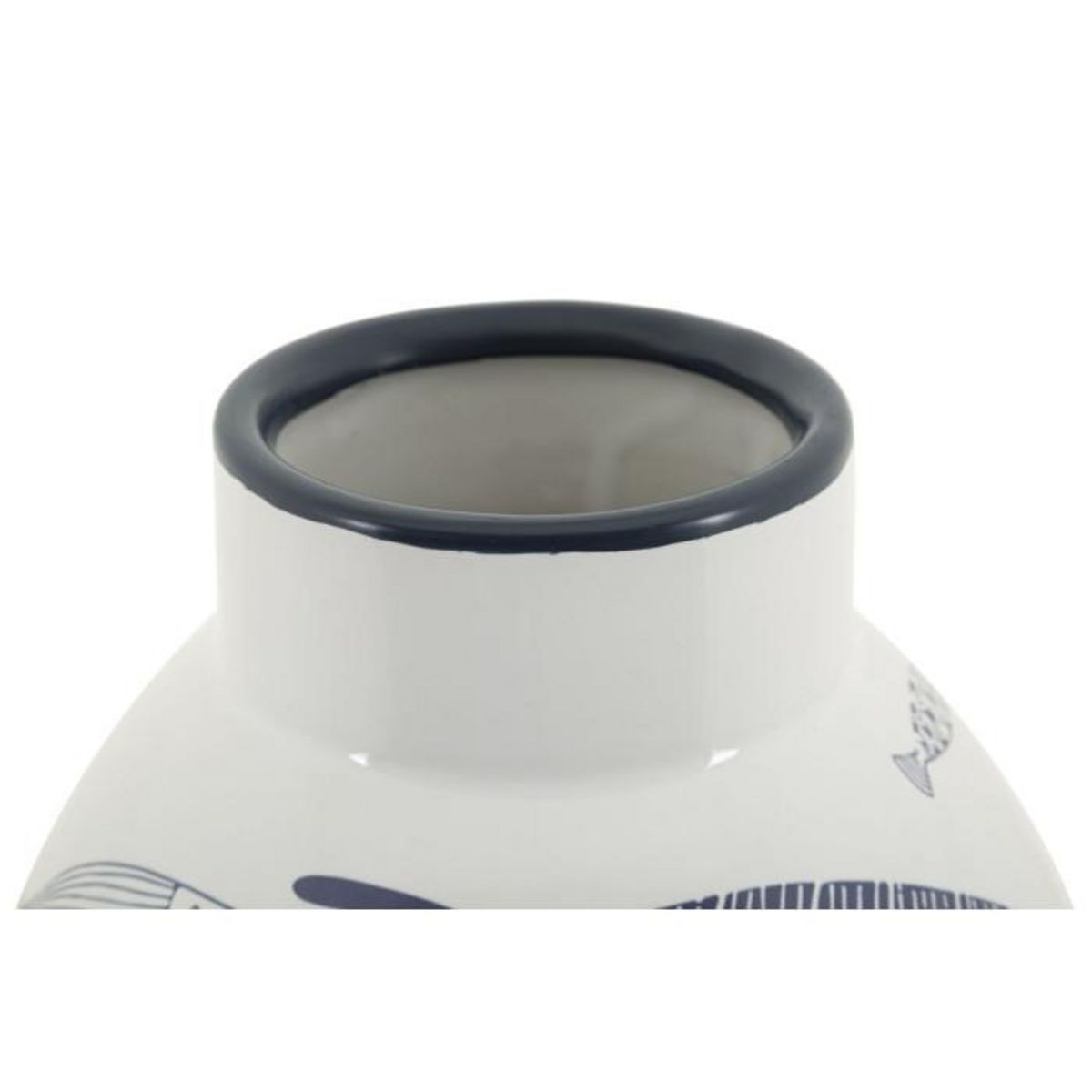 Paris Prix Vase Déco en Céramique  Poissons  31cm Multicolore