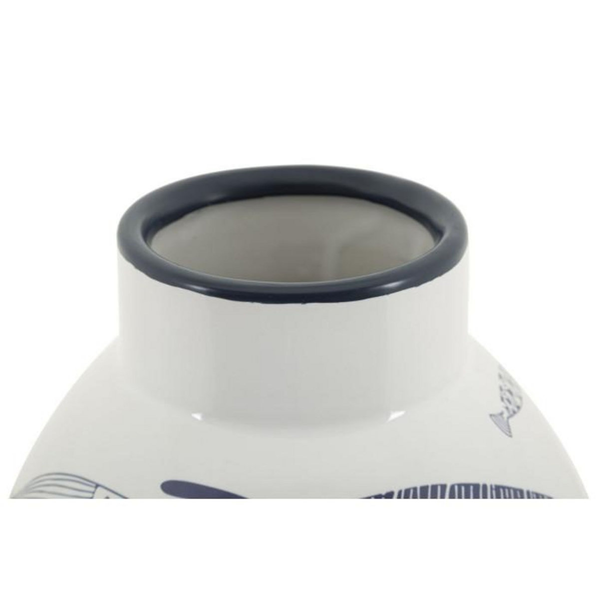 Paris Prix Vase Déco en Céramique  Poissons  31cm Multicolore