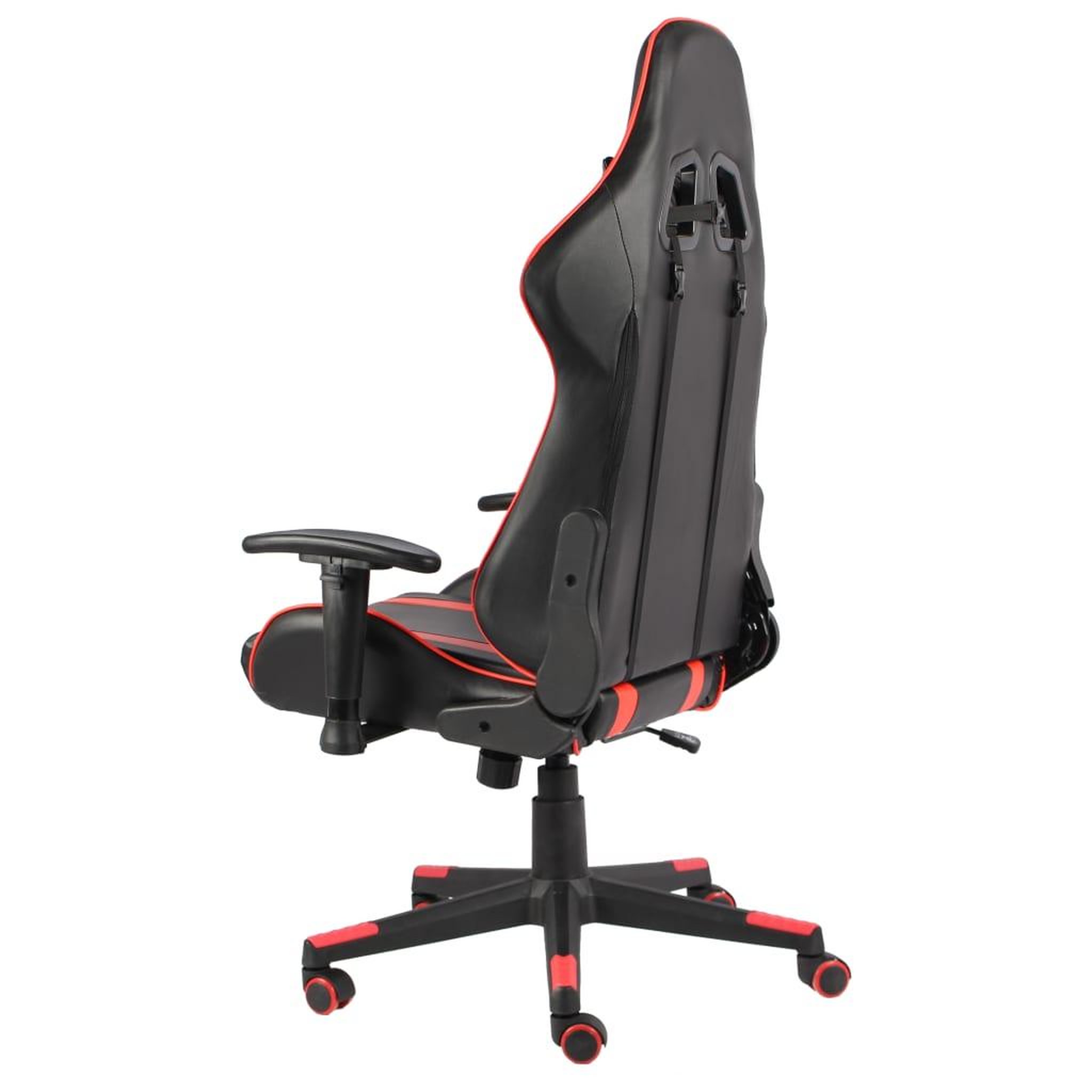 Voir la diapositive 4 : VIDAXL Chaise de jeu pivotante Rouge PVC