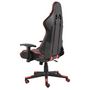 Voir la diapositive 4 : VIDAXL Chaise de jeu pivotante Rouge PVC