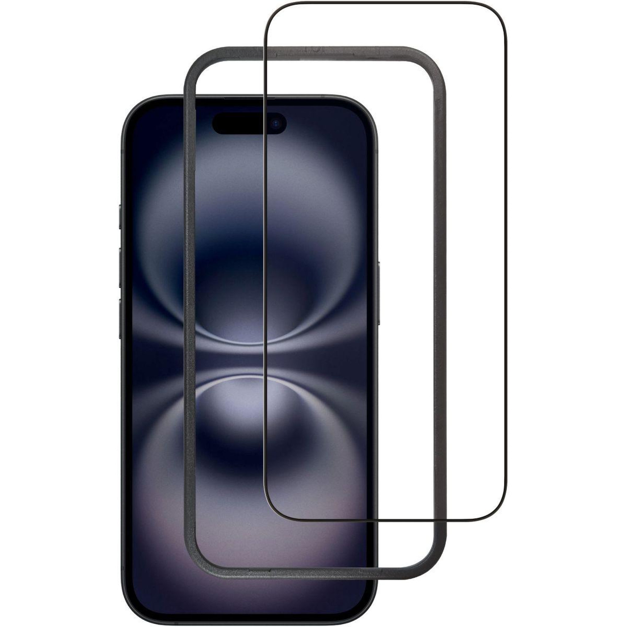 Voir la diapositive 2 : ADEQWAT Protège écran iphone 16 pro / 17 verre trempé
