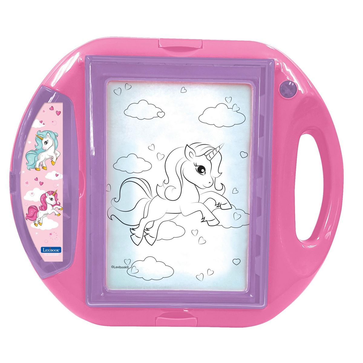 Lexibook Projecteur à dessin Licorne avec modèles et tampons