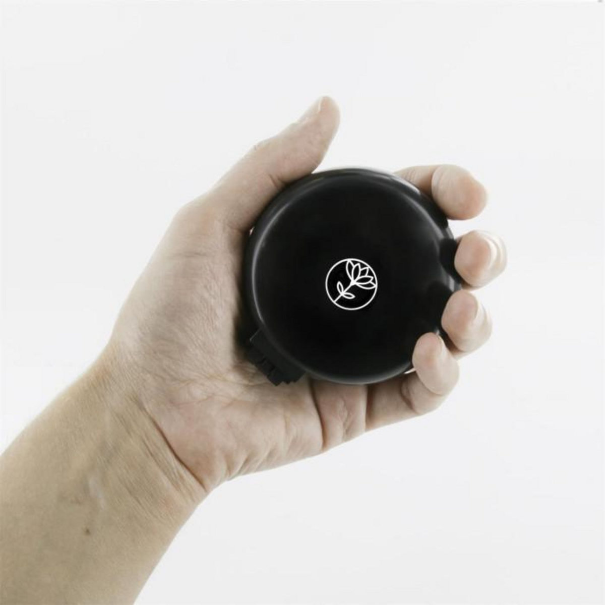 Paris Prix Brosse & Miroir de Sac  Nomade  7cm Noir