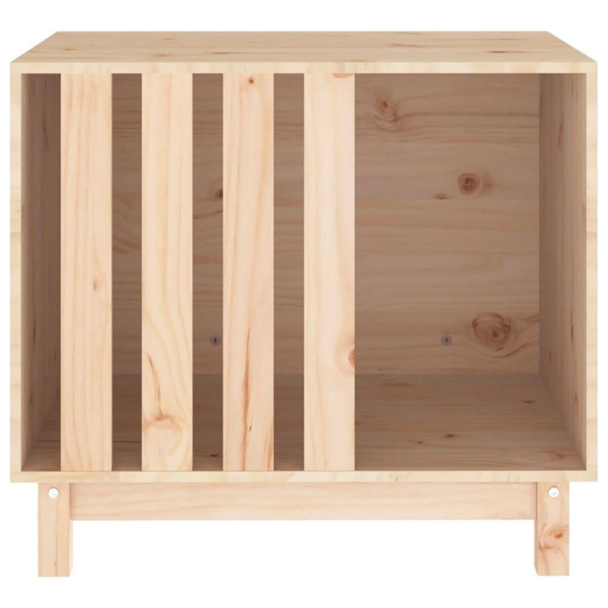 VIDAXL Niche pour chien 70x50x62 cm Bois de pin massif