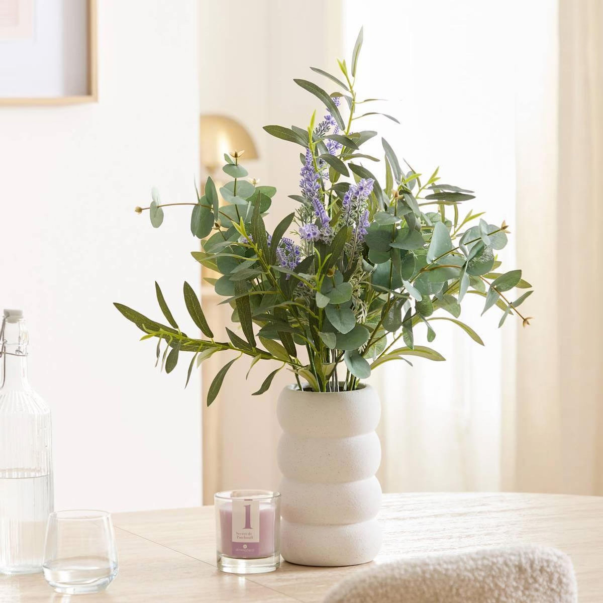 ATMOSPHERA Composition Eucalyptus & Lavande  Uda  66cm Multicolore