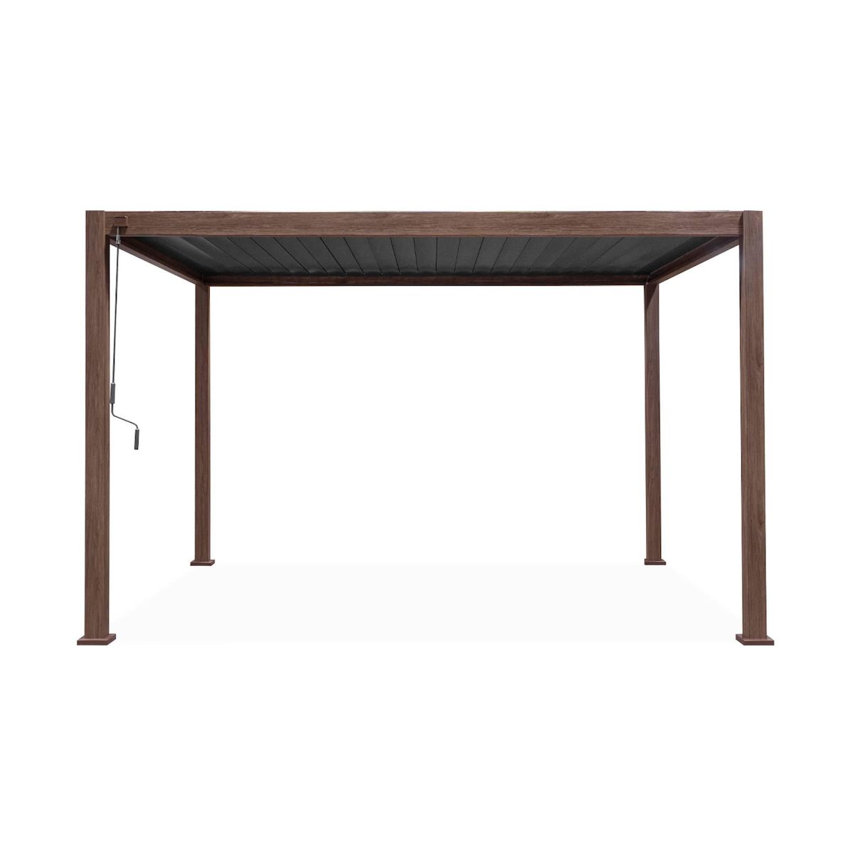 SWEEEK Pergola bioclimatique aluminium lames orientables 4x3m Triomphe