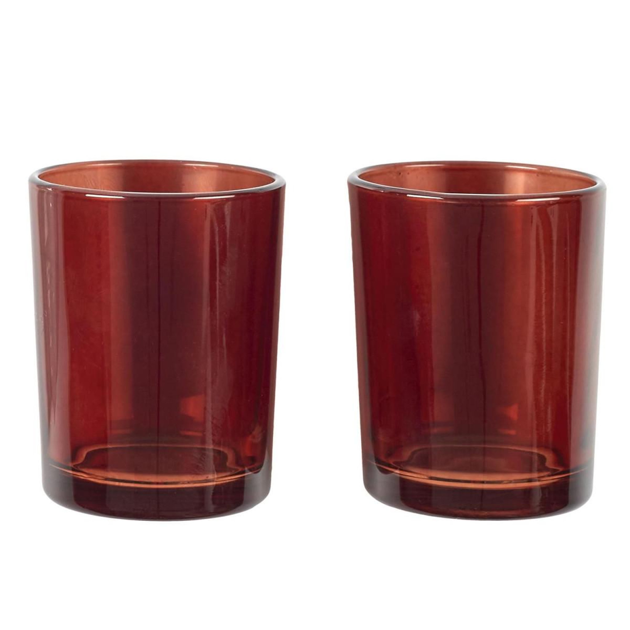 Voir la diapositive 4 : The Home Deco Factory Lot de 2 bougies à confectionner  diy  6cm marron
