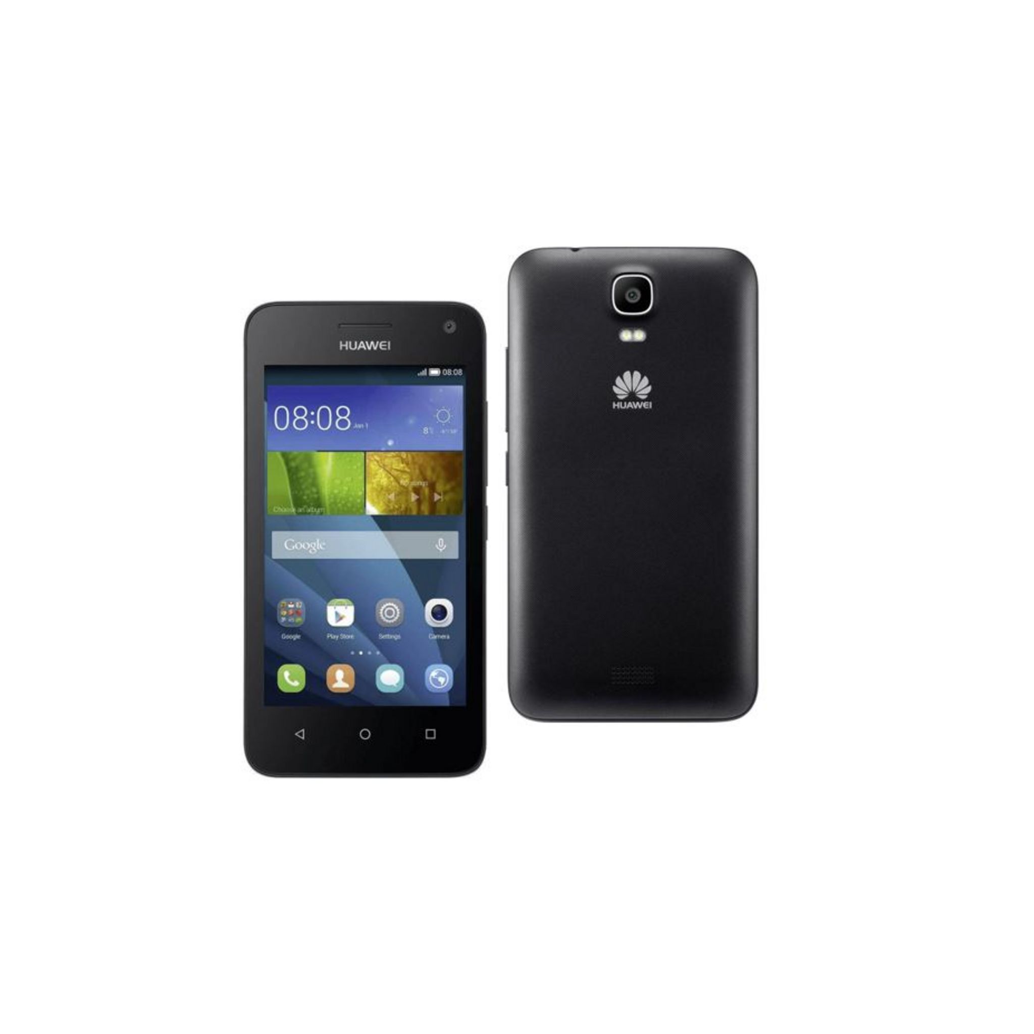 HUAWEI Smartphone - Y3/Y360 DS - Noir - Double SIM pas cher - Auchan.fr